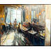 Painting Before the evening begins by Klemens Alexandr | Painting