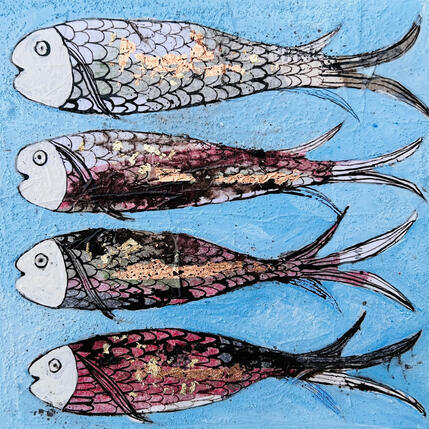 Peinture Les soles par Colombo Cécile | Tableau