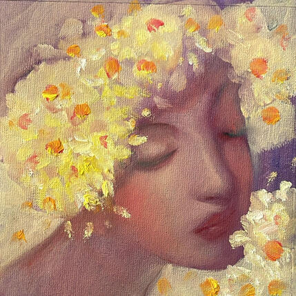 Painting Gentelness by Bright Lana | Painting