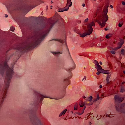 Painting Butterfly haven by Bright Lana | Painting