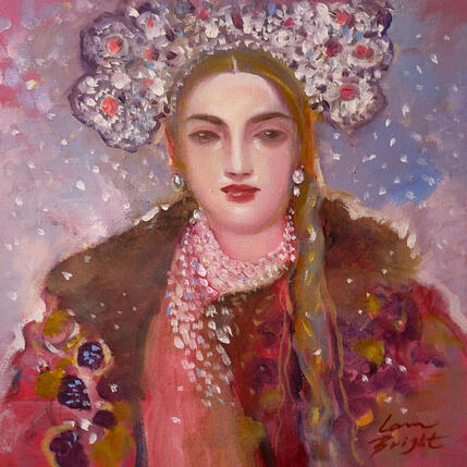 Painting Iconically Beauty by Bright Lana | Painting