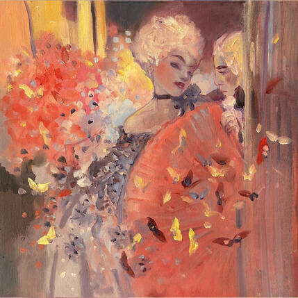 Painting Garden of secrets by Bright Lana | Painting