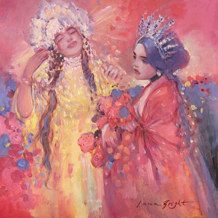 Painting The timeless age of youth by Bright Lana | Painting