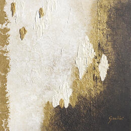 Painting Noir et Or by Gaultier Dominique | Painting Subject matter Acrylic Black & White