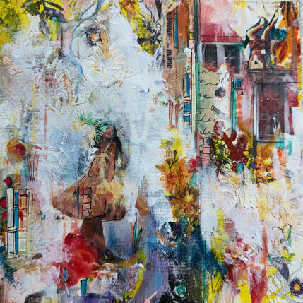 Pintura Tout pour toi por Bergeron Marie-Josée | Pintura