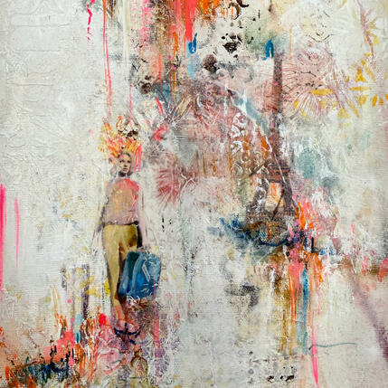 Pintura Retour aux sources por Bergeron Marie-Josée | Pintura