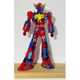 Sculpture Goldorak Red by So Moon | Sculpture