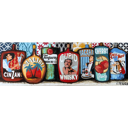 Painting Bodega by Villanueva Puigdelliura Natalia | Painting Figurative