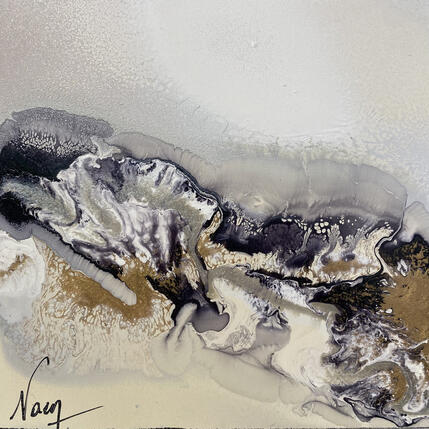 Peinture 4031 par Naen | Tableau Abstrait Acrylique, Encre