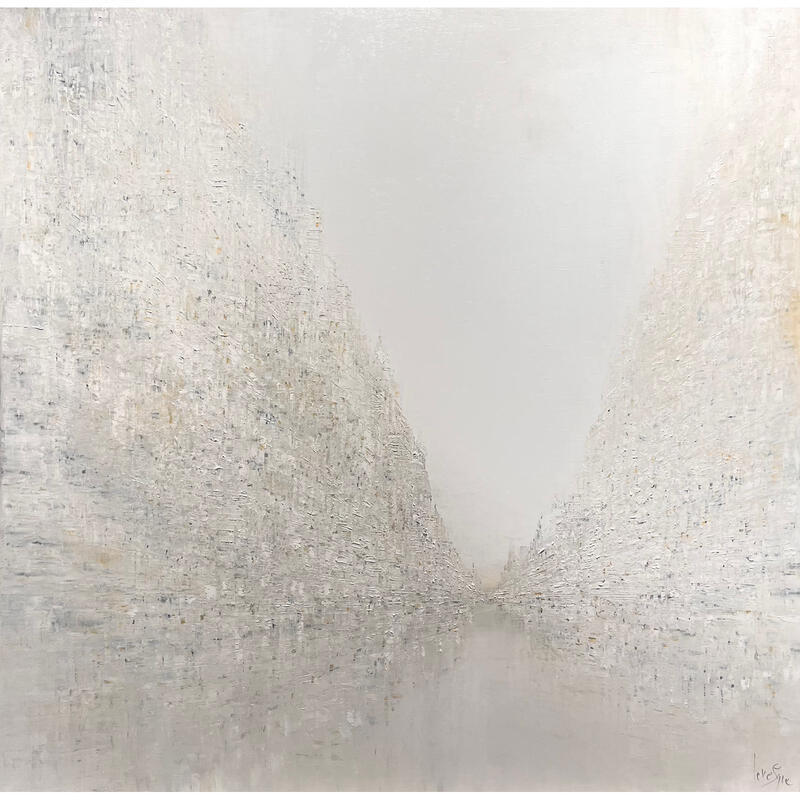 Painting Calme by Levesque Emmanuelle | Painting Oil