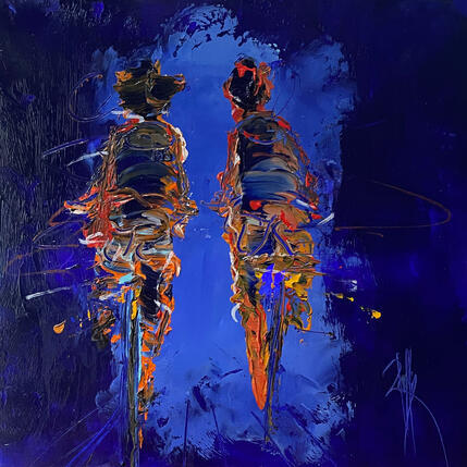 Painting Nocturne by Raffin Christian | Painting