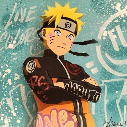 Painting NARUTO by Lemoine Mael | Painting Pop-art Acrylic, Graffiti Pop icons