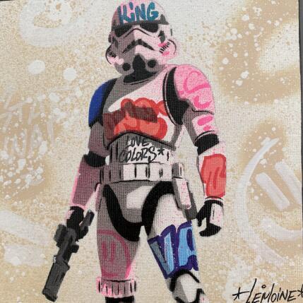 Painting Clone 5832 by Lemoine Mael | Painting Pop-art Acrylic, Graffiti Pop icons