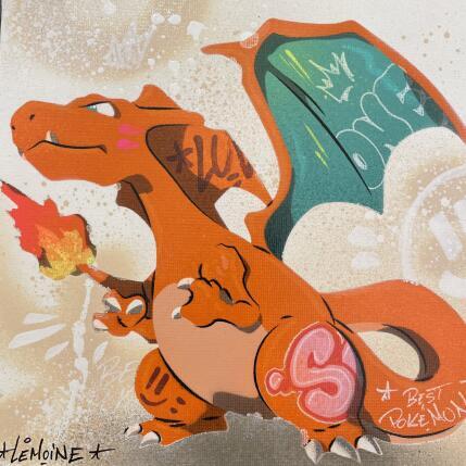 Painting DRAC by Lemoine Mael | Painting Pop-art Acrylic, Graffiti Pop icons