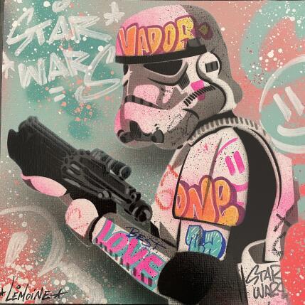 Painting Clone 4457 by Lemoine Mael | Painting Pop-art Acrylic, Graffiti Pop icons