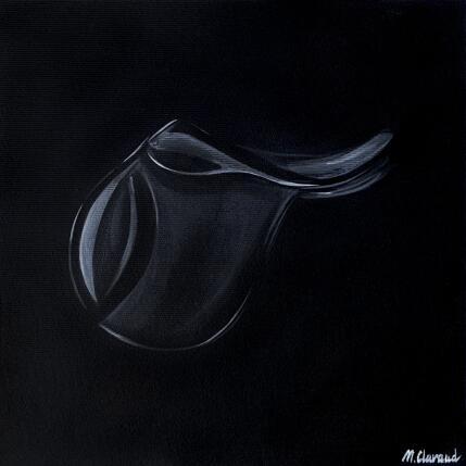 Painting SADDLE by Clavaud Morgane | Painting Figurative Acrylic Minimalist
