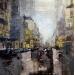 Painting Orage Parisien by Faveau Adrien | Painting Figurative Urban Oil