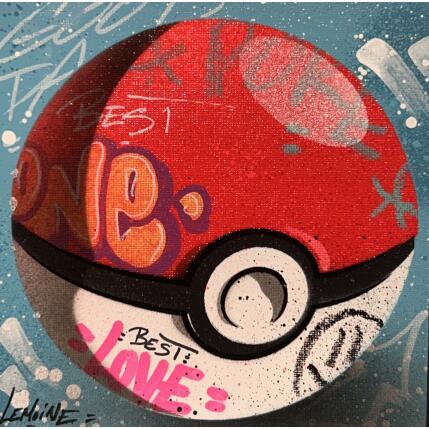 Painting Pokeball 2  by Lemoine Mael | Painting