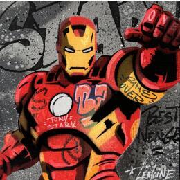 Painting Iron Man by Lemoine Mael | Painting