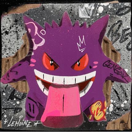 Painting Ecto Cardboard by Lemoine Mael | Painting