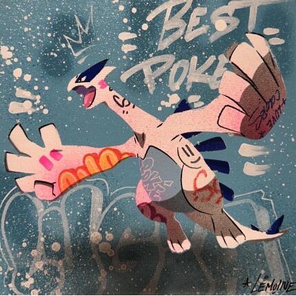 Painting Lugia by Lemoine Mael | Painting