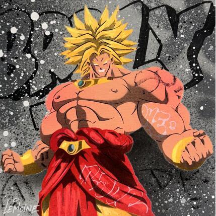 Painting Broly by Lemoine Mael | Painting