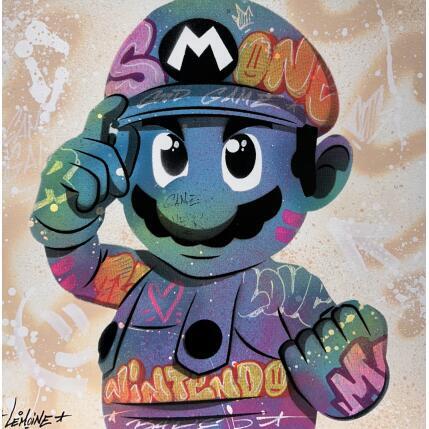 Painting Mario 2  by Lemoine Mael | Painting