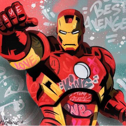 Painting Iron Man by Lemoine Mael | Painting