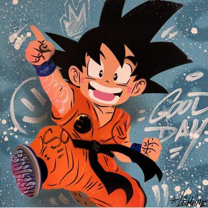 Painting Petit Goku by Lemoine Mael | Painting