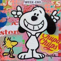 Gemälde WEEK END von Euger Philippe | Gemälde