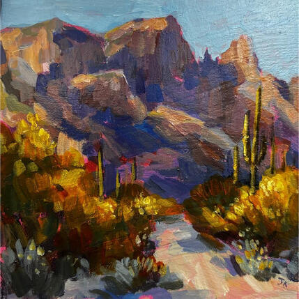 Painting Daybreak by Kivisto Jamie | Painting