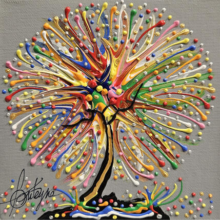 Peinture Ton romantisme par Fonteyne David | Tableau Figuratif Acrylique