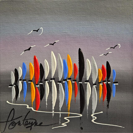 Peinture Oui ce soir par Fonteyne David | Tableau Figuratif Acrylique