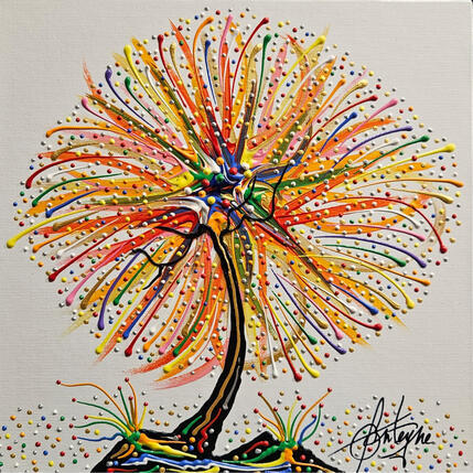 Painting La colonne de Nuée  by Fonteyne David | Painting Figurative Acrylic