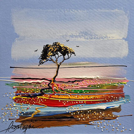 Painting Les couleurs de notre terre by Fonteyne David | Painting Figurative Acrylic