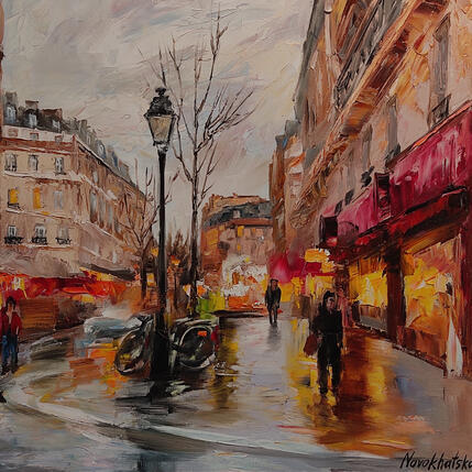 Pintura Paris après la pluie por Novokhatska Olga | Pintura