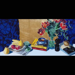 Painting Andy partageait le secret des maitres anciens by Auriol Philippe | Painting