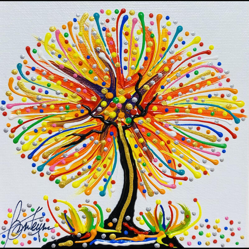 Peinture La vie paisible par Fonteyne David | Tableau Figuratif Acrylique