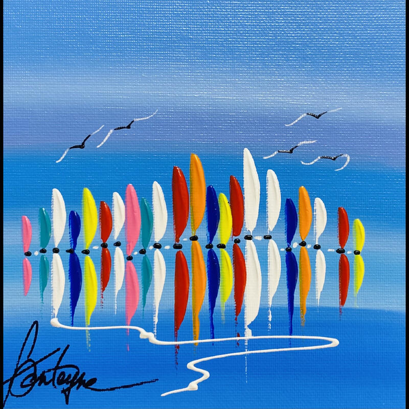 Peinture Couleurs à Toulon par Fonteyne David | Tableau Figuratif Acrylique