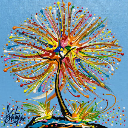 Pintura Donne l'amour por Fonteyne David | Pintura Iconos pop