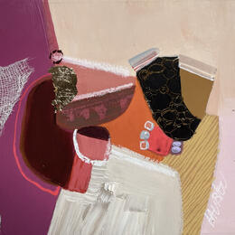 Pintura A la porte du désert 3 por Lau Blou | Pintura