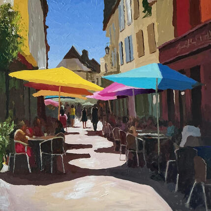 Gemälde Summer conversations  von Murgatroyd Daniel | Gemälde