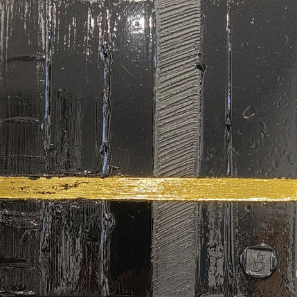 Peinture Sherpa par Bauquel Véronique | Tableau Abstrait Minimaliste