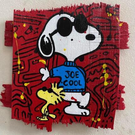 Pintura Cool attitude por Marie G.  | Pintura Pop art Acrílico, Madera Iconos pop