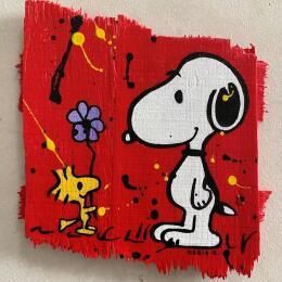 Painting Cadeau  by Marie G.  | Painting Pop-art Acrylic, Wood Pop icons