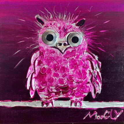Painting Hypnoticus by Moogly | Painting Raw art Acrylic, Pigments, Resin Animals, Pop icons