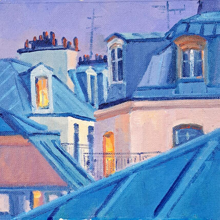 Peinture Couleur zinc par Aliamus Béatrice | Tableau