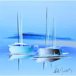 Painting BELLE BALADE by Munsch Eric | Painting Figurative Acrylic, Oil Marine, Pop icons