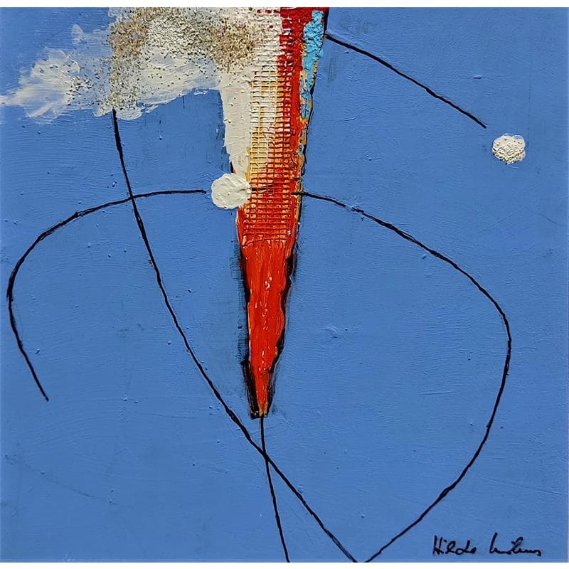 Painting Sans titre by Wilms Hilde | Painting Abstract Minimalist