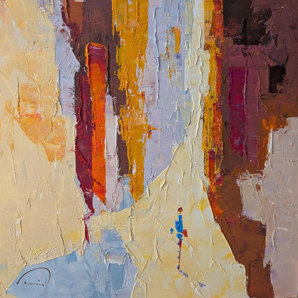 Painting Cames llargues  by Tomàs | Painting Abstract Oil Life style, Pop icons, Society, Urban